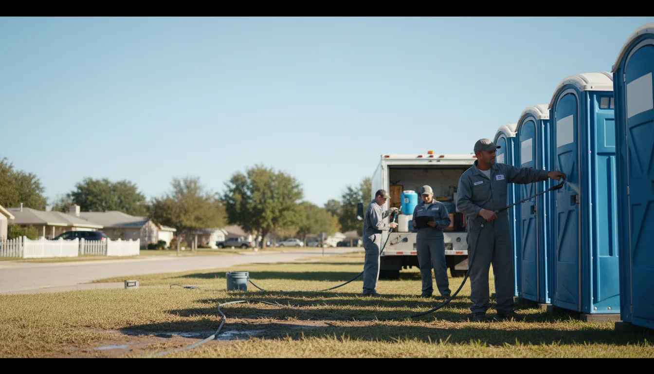 Long-Term Portable Toilet Rental in Russell, AR near me